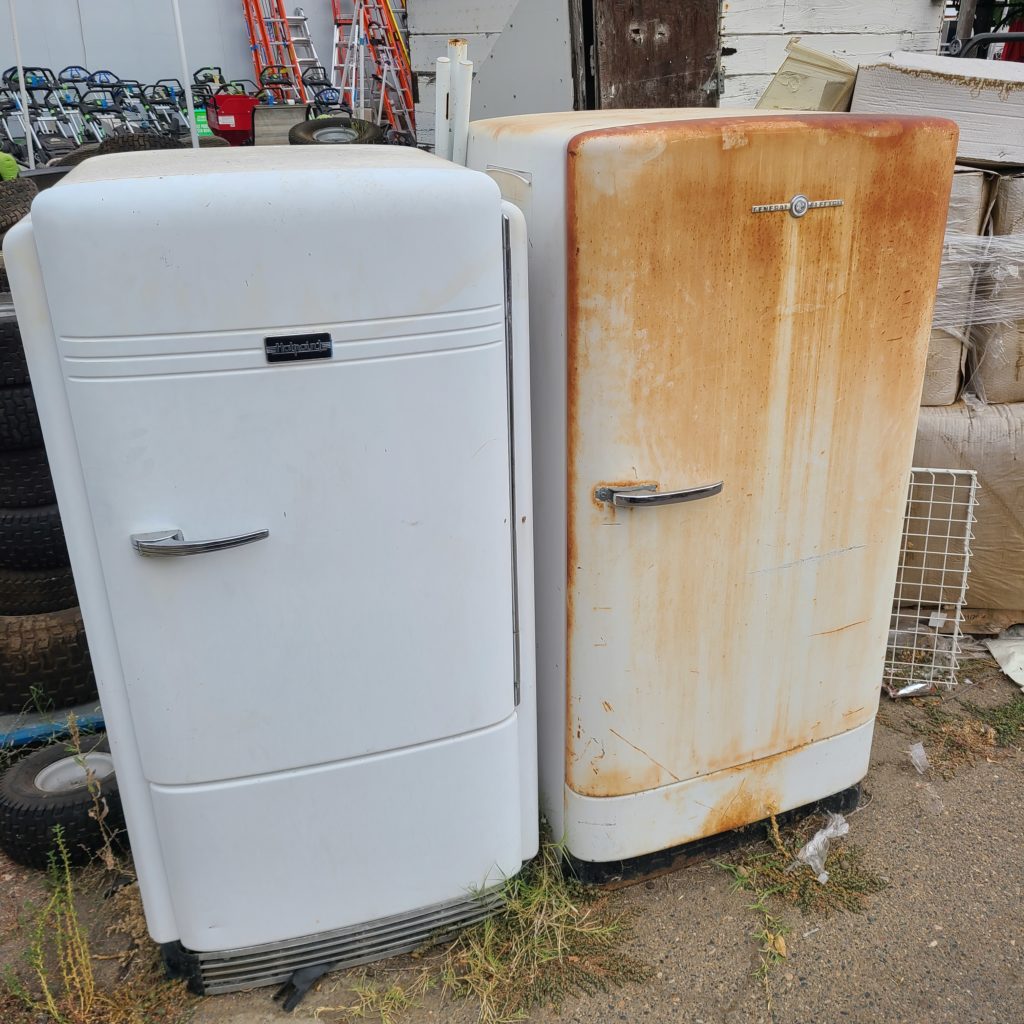 antique refrigerators